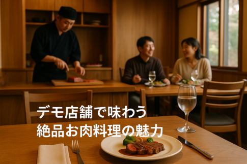 デモ店舗で味わう絶品お肉料理の魅力